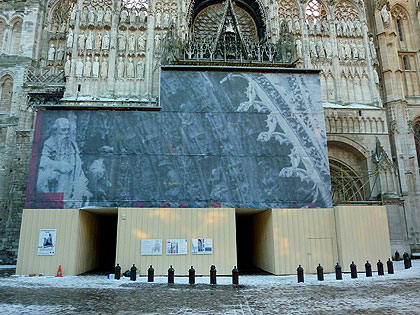 Rénovation de la cathédrale de Rouen