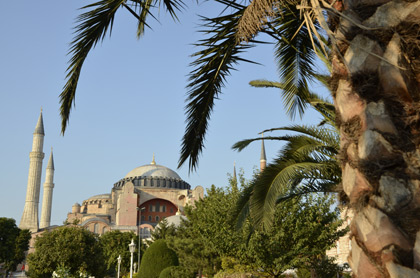 Istanbul  - Turquie : Basilique Sainte Sophie