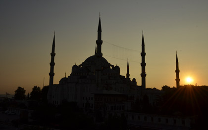 Istambul  - Turquie : couchers de soleil     