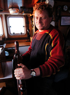 peche à la coquille : Eric Marais