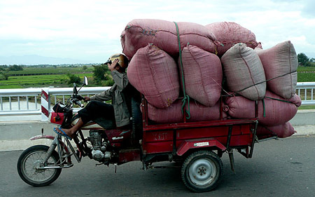 transport sur 2 roues
