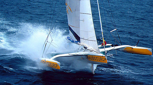 Trimarn Chauss'Europ en course