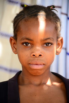 Portraits d'enfants de Côte d'Ivoire