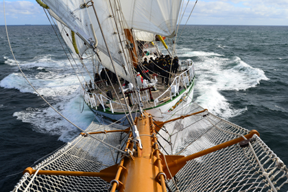 Cuauhtémoc en mer - Armada 2013