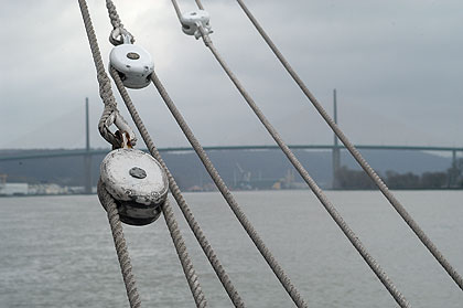 Le Belem en escale à Rouen