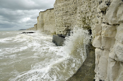 Vagues sur la Côte Normande