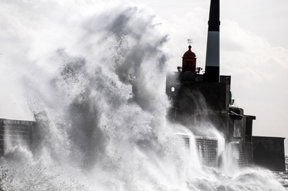 Tempête au Havre