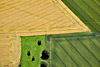 Campagne Normande vue du ciel