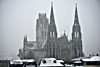 Neige sur Rouen, mars 2013