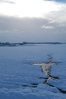 neige à Rouen