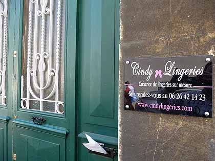 Cindy, créatrice de lingerie à Elbeuf - Rouen