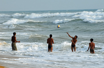 vie sur mer au Sri Lanka