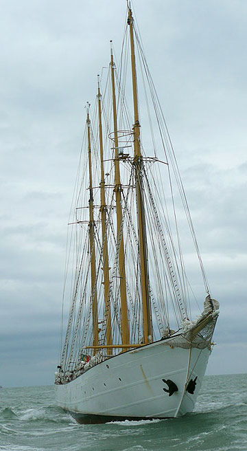 A bord du Creoula - armada de rouen 