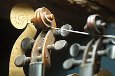 Jean-Marc SARHAN , luthier à Rouen - Normandie - Violons - détails