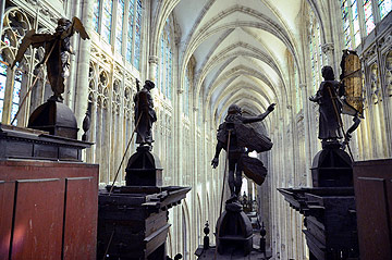 vue depuis l'orgue de saint ouen