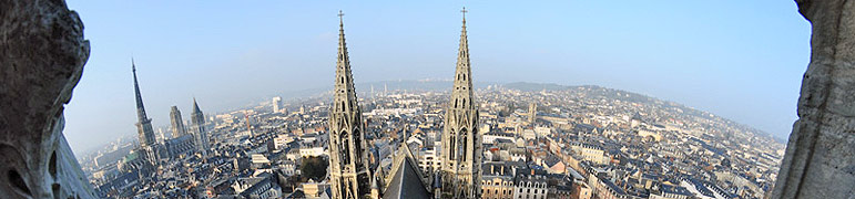 vue générale depuis Saint Ouen